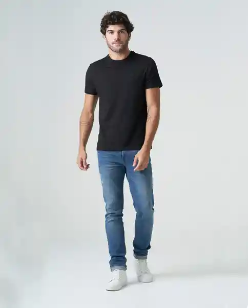 Camiseta Negro Talla M Hombre Americanino 840c000