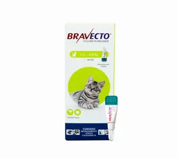 Bravecto Spot On para Gatos Pequeños 1Ampolleta (s)