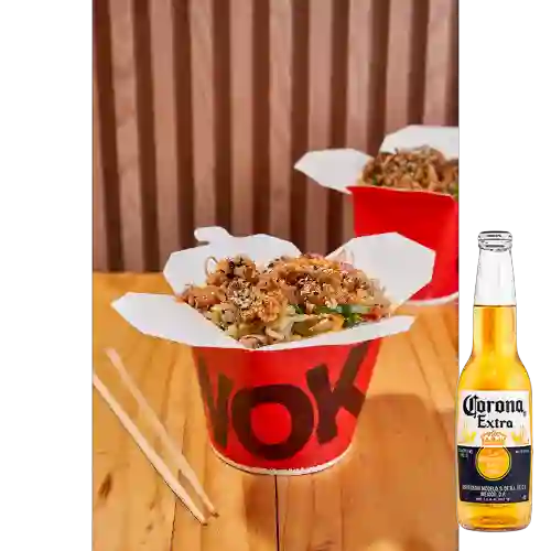 Combo Wok Tawok + Corona 330 ml