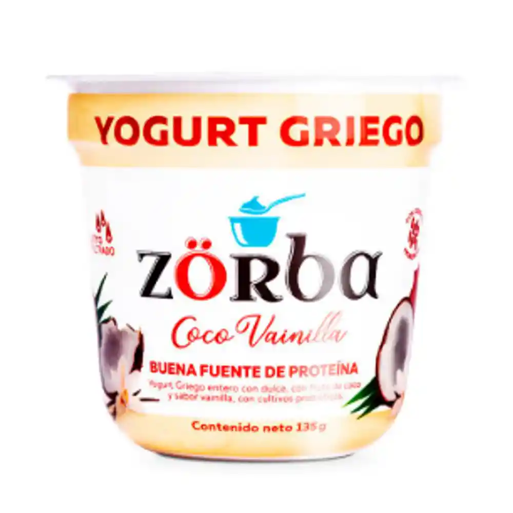 Zörba Yogurt Griego Arequipe