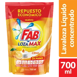 Fab Lozamax Citrus Doypack 700Ml