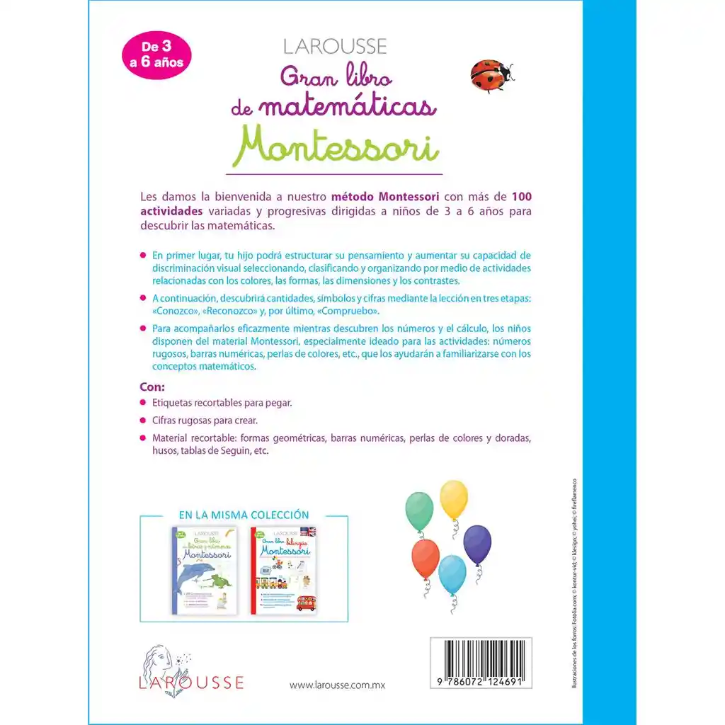 Gran libro de matemáticas Montessori