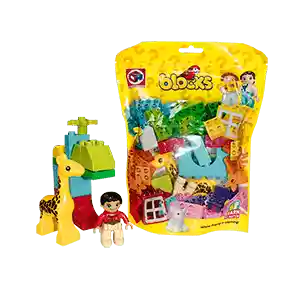 Safari Bloques Formas Y Colores - Toy Park