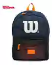 Wilson Morral Fusion Juvenil Unisex Azul Con Anaranjado