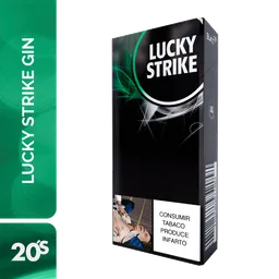 Lucky Strike Gin Cigarrillo 20 Xl