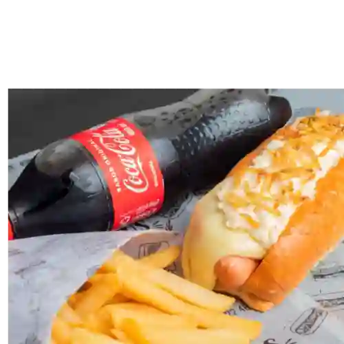 Perros Calientes X2 Papas y Gaseosa