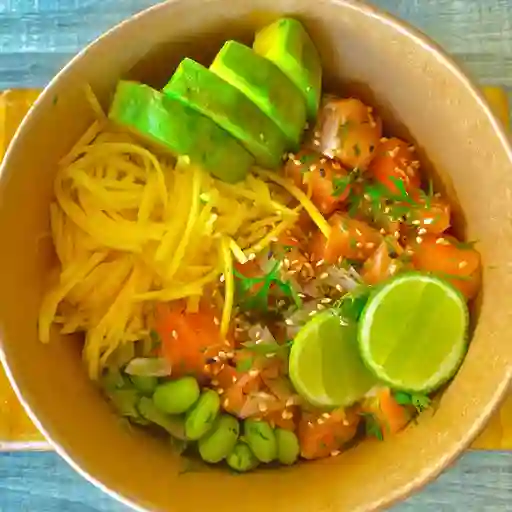 Poke bowl de salmon