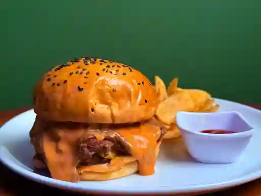 Hamburguesa Pub Cheese
