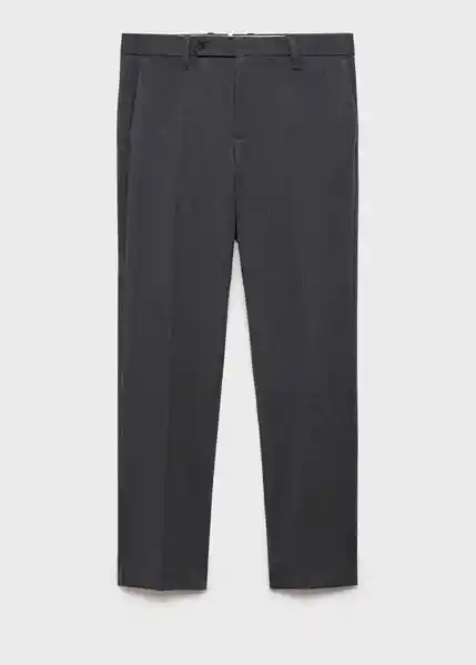 Pantalón Stanford Gris Talla 42 Hombre Mango