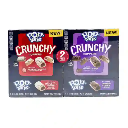 Pop-Tarts Snack Trozos Crocantes Rellenos de Fresa y Brownie