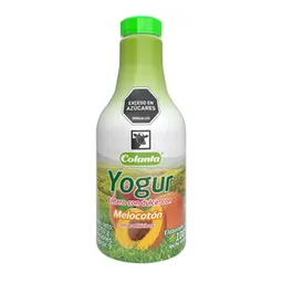 Yogur Entero Melocotón Colanta Garrafa x 1750 g