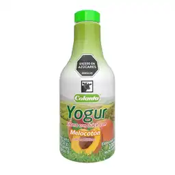 Yogur Entero Melocotón Colanta Garrafa x 1750 g