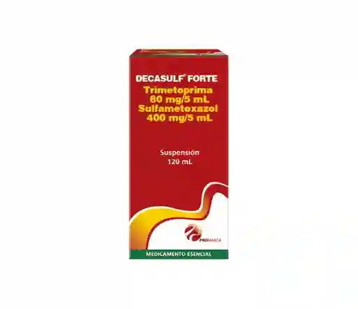 Decasulf Forte 120 mL 400 mg 80 mg