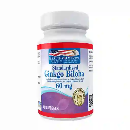 HEALTHY AMERICA Ginkgo Biloba (60 mg)