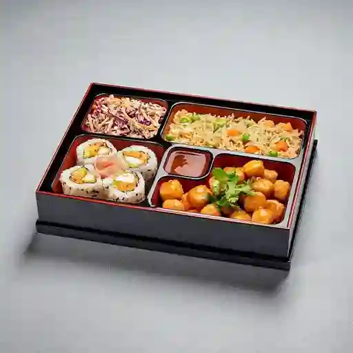 Bento Tangerine Tofu Apanado