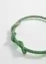 Collar Hibisco Verde Talla 99 Mujer Mango