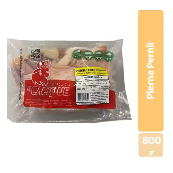 Cacique Pierna Pernil de Pollo Con Rabadilla Marinado