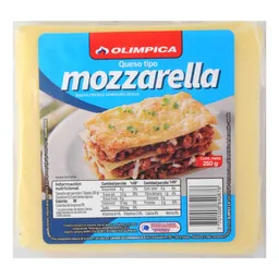 Queso Mozarella Tajado Olimpica