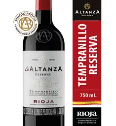 Le Altanza Vino Tinto Rioja Reserva 750 mL