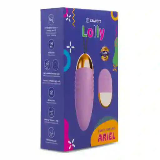 Huevo Vibrador Ariel Lila