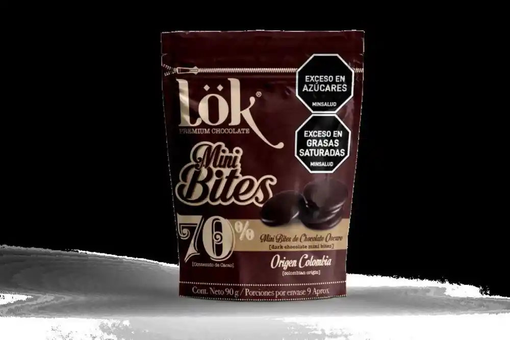 Lok Mini Bites Chocolate Oscuro 
