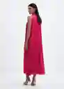 Vestido Turmalin-A Fucsia Talla S Mujer Mango