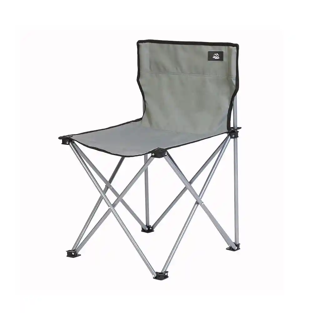 Silla Básica Camping Gris Alpes