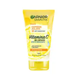 Gel Limpiador Transparente Garnier Express Aclara Vitamina C 150 ml