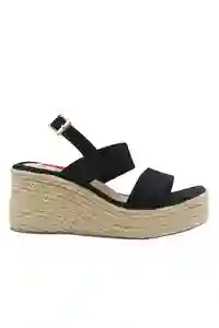 Sandalias Spadrilla Victoria Negro Talla 39 Mercedes Campuzano