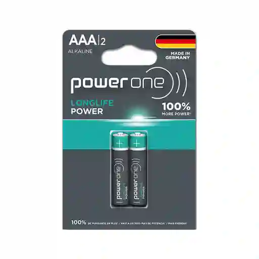 Power One Pilas Alcalinas AAA