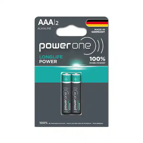 Power One Pilas Alcalinas AAA