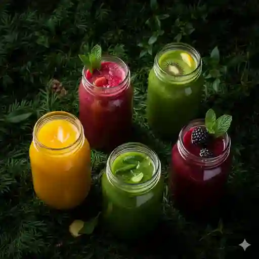 Jugo de fruta natural