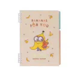 Cuaderno Con Aro B5 50 Hojas Amarillo Minions Miniso