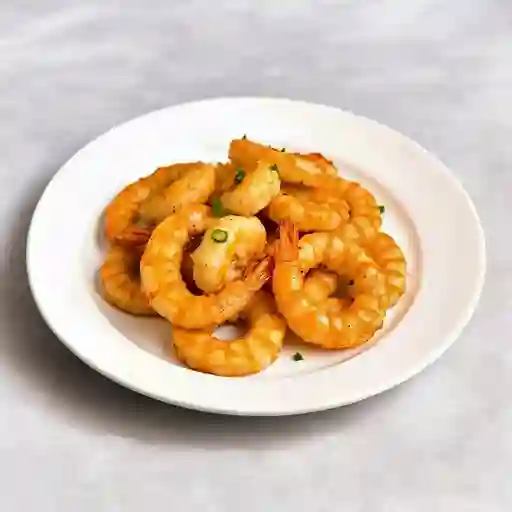 Camarones con Calamares en Anillo