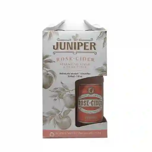 Juniper Pack Bebida Sin Alcohol Rose Cider
