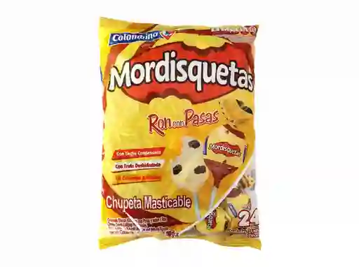 Mordisquetas Bombones Sabor a Ron Con Pasas