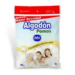 Algodón Bolitas MK 40 Gramos