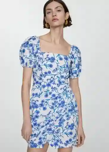 Vestido Garci Offwhite Talla S Mujer Mango