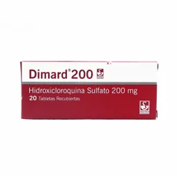 Dimard 200Mg Caja X 20 Tabletas Hidroxicloroquina