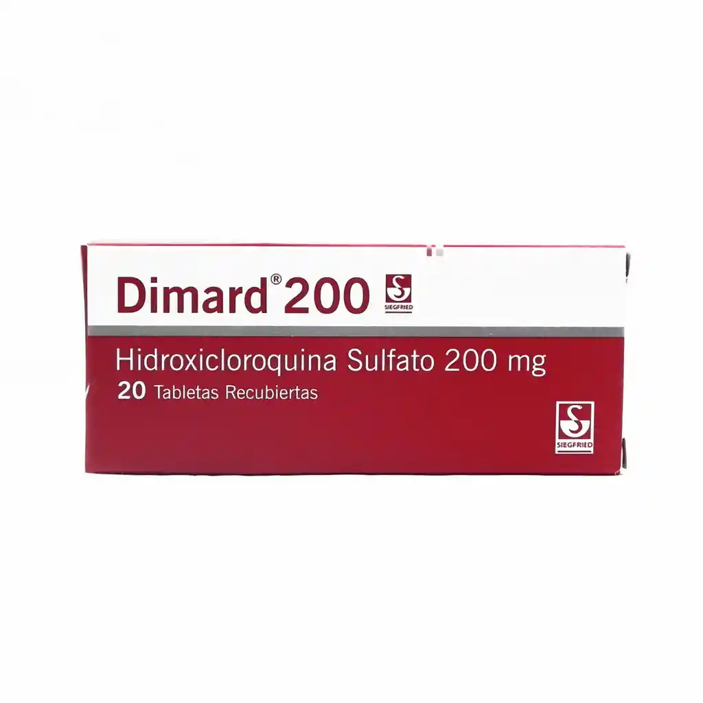 Dimard 200Mg Caja X 20 Tabletas Hidroxicloroquina