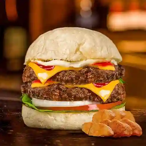 Classic Double Carne Burger