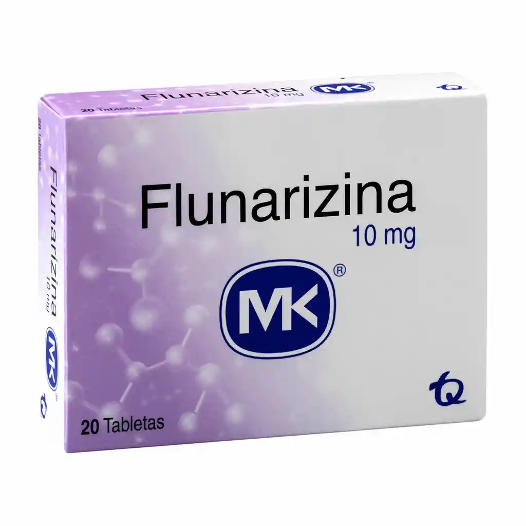 Flunarizina Mk (10 Mg) Tabletas