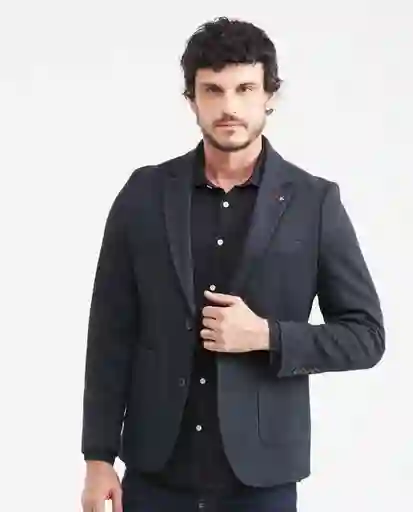 Blazer Smart Negro Sombrío Ultra Oscuro Talla S Chevignon