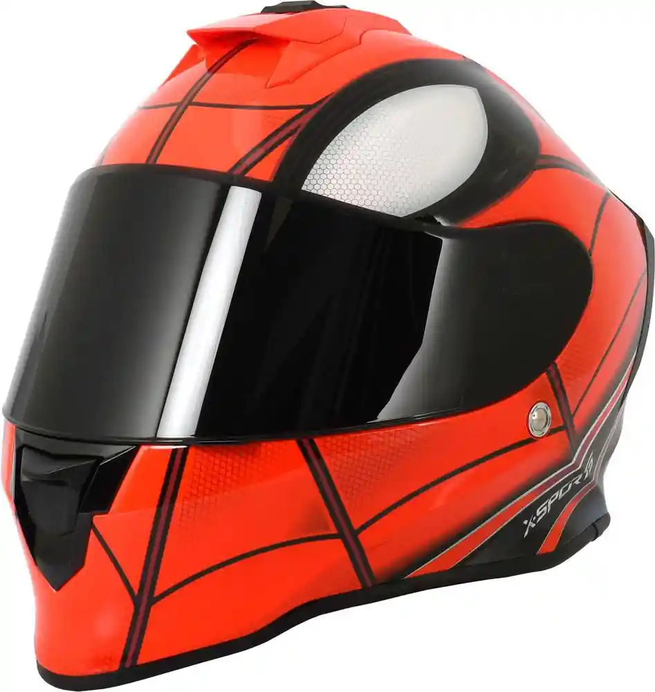 Casco V151 Spiderman X-sports Helmets (42036) Roj L-rojo