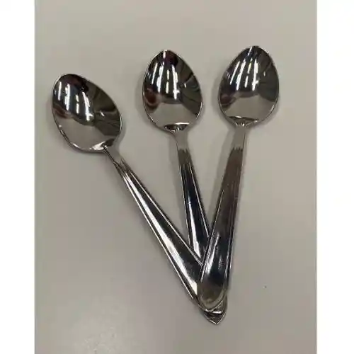 Set Cuchara Sopa Lugano Acero Inoxidable