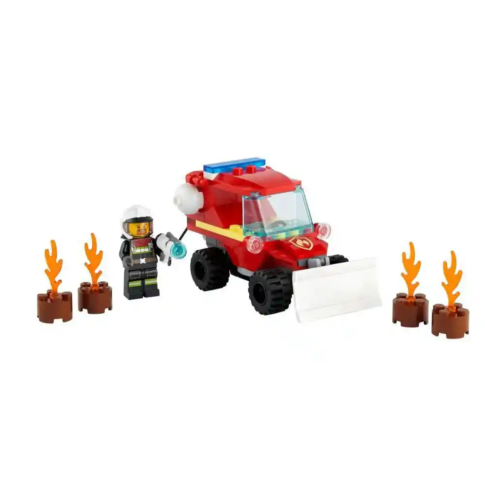 Lego Set de Construcción Camioneta de Asistencia de Bomberos