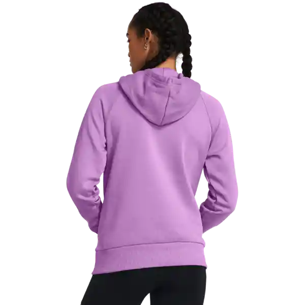 Under Armour Camiseta Fleece Hoodie Mujer Morado SM 1379500-560