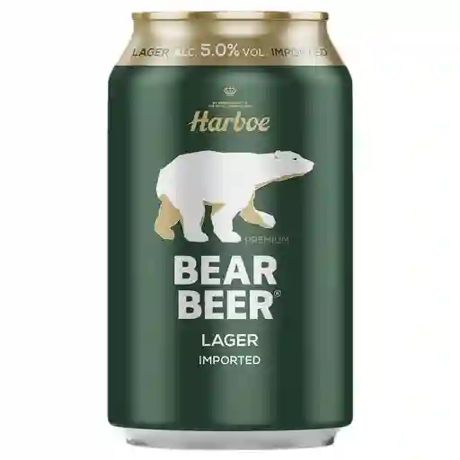 Cerv. Con Alcohol Lata Lager Bear Beer