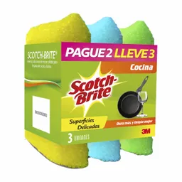 Scotch-Brite Esponja de Cocina Superficies Delicadas