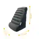 Desknza Cojín de Televisión Premium Azul